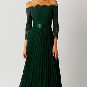Emerald gown